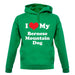 I Love My Bernese Mountain Dog unisex hoodie