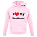 I Love My Blood Hound unisex hoodie