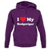 I Love My Budgerigar unisex hoodie