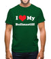 I Love My Bullmastiff Mens T-Shirt