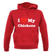 I Love My Chickens unisex hoodie