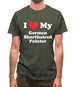 I Love My German Shorthaired Pointer Mens T-Shirt