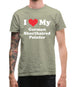I Love My German Shorthaired Pointer Mens T-Shirt