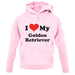 I Love My Golden Retriever unisex hoodie