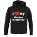 I Love My Golden Retriever unisex hoodie