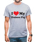 I Love My Guinea Pig Mens T-Shirt