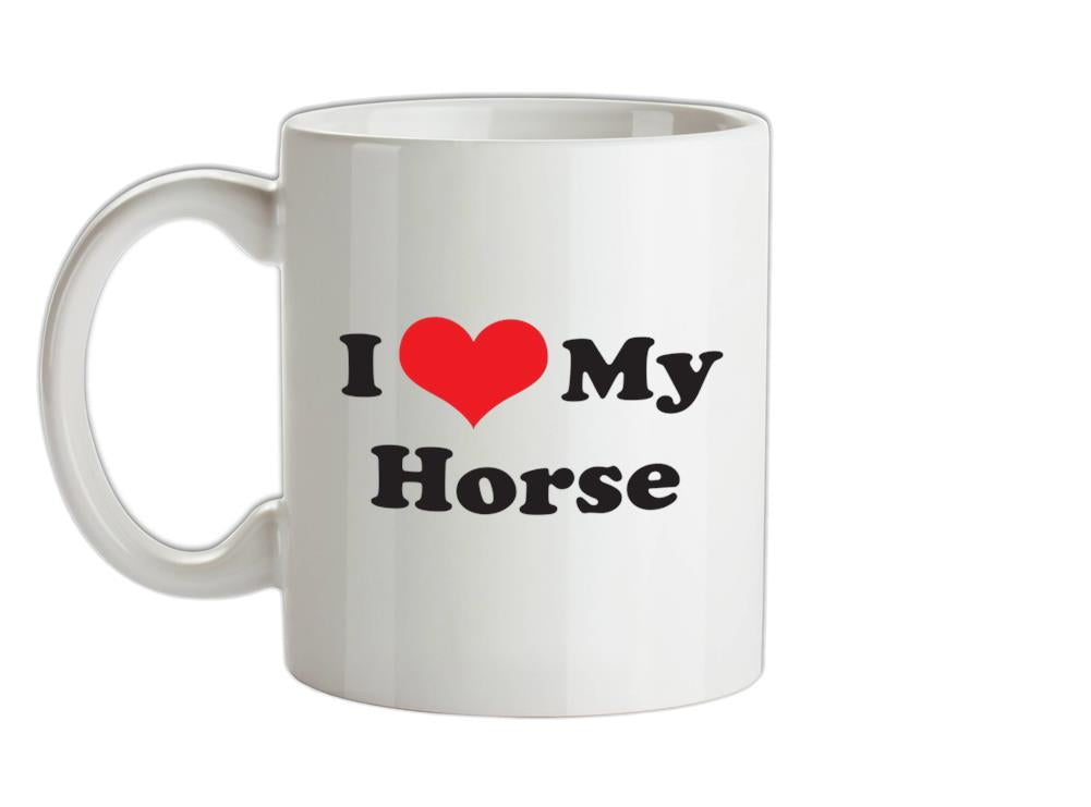 Love Horse Ceramic Mug