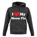 I Love My Moonpie unisex hoodie