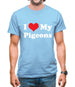 I Love My Pigeons Mens T-Shirt