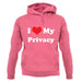 I Love My Privacy unisex hoodie