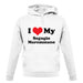 I Love My Segugio Maremmano unisex hoodie