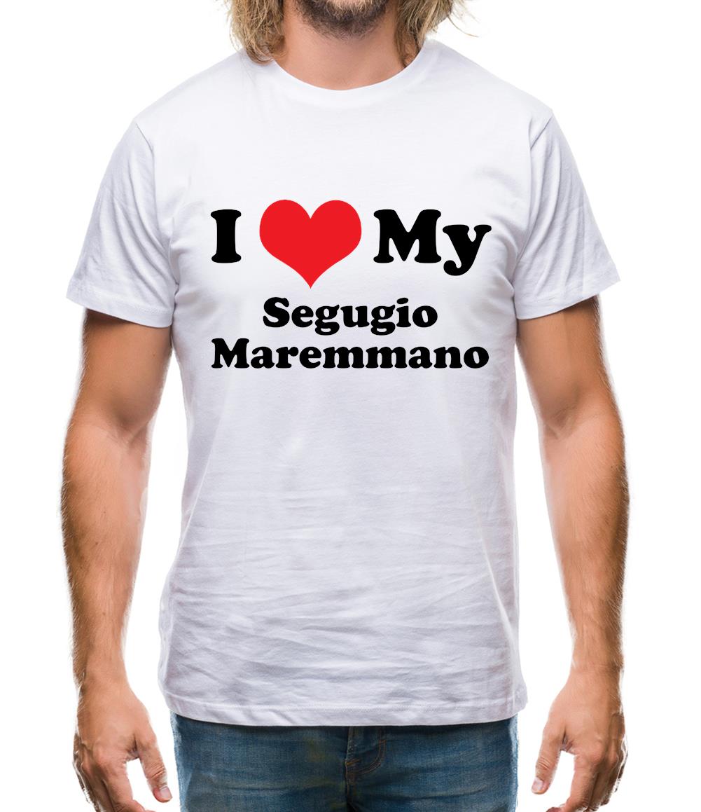 I Love My Segugio Maremmano Mens T-Shirt