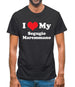 I Love My Segugio Maremmano Mens T-Shirt