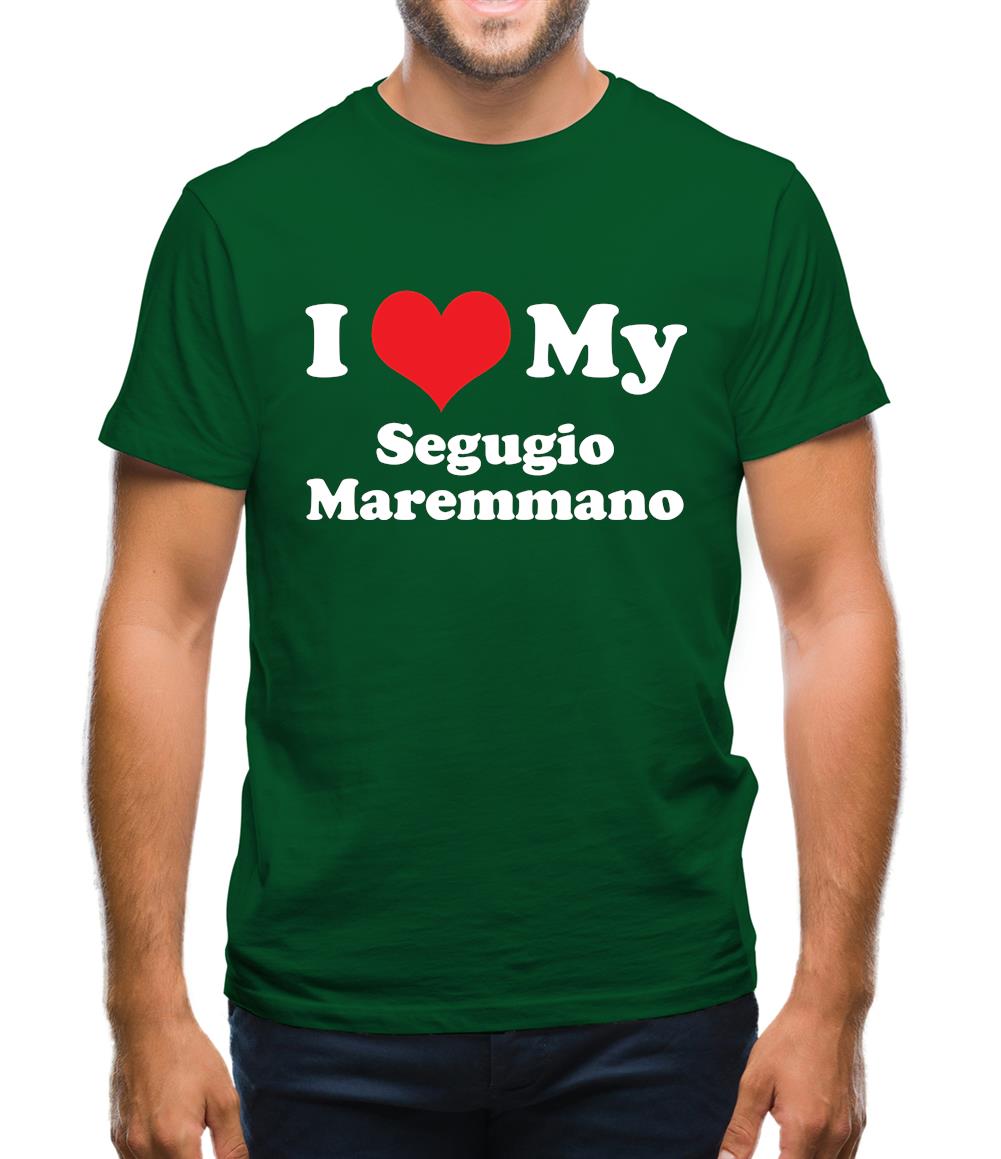 I Love My Segugio Maremmano Mens T-Shirt
