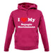 I Love My Segugio Maremmano unisex hoodie