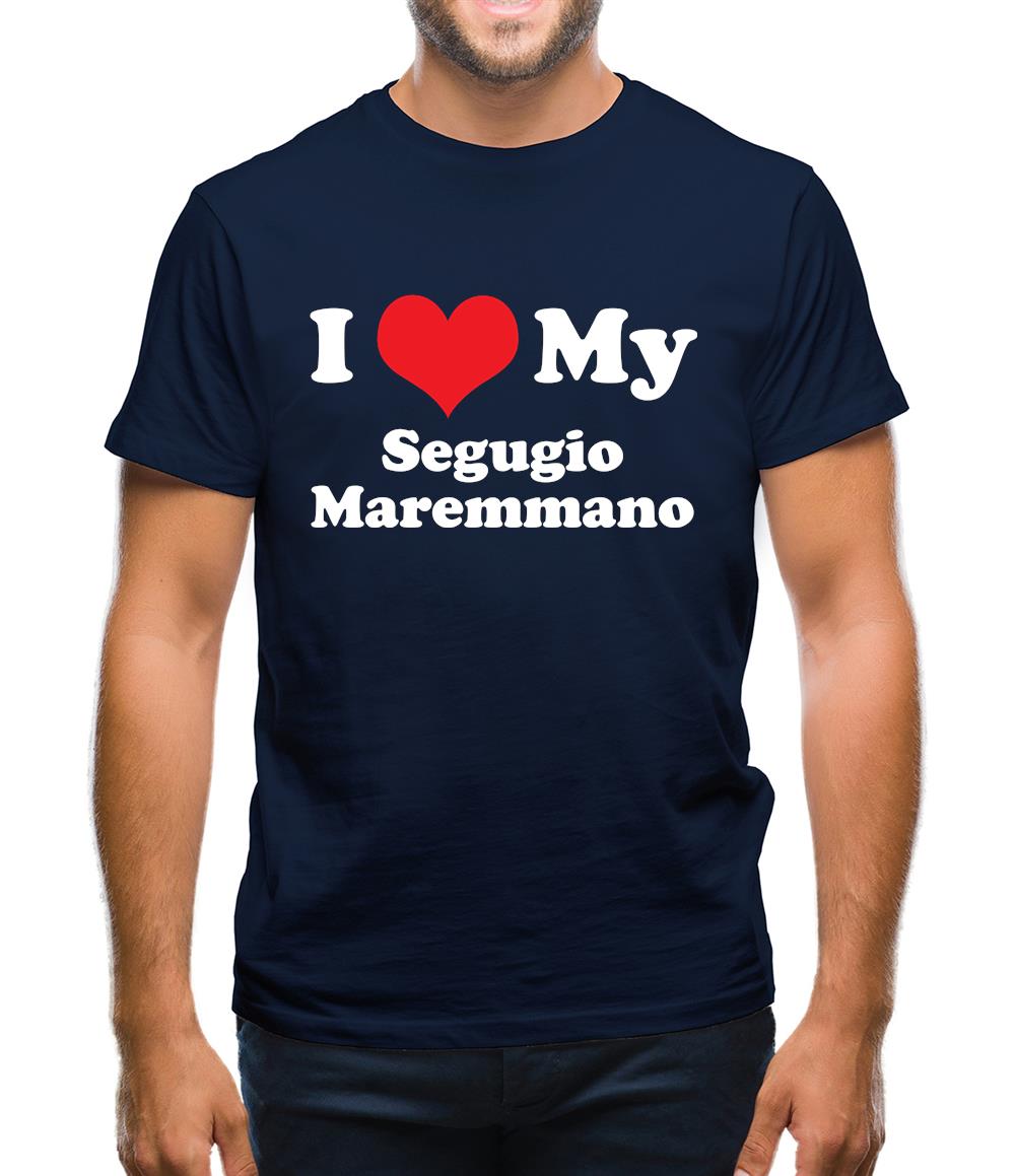 I Love My Segugio Maremmano Mens T-Shirt
