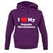 I Love My Segugio Maremmano unisex hoodie