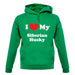 I Love My Syberian Husky unisex hoodie
