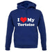 I Love My Tortoise unisex hoodie