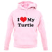 I Love My Turtle unisex hoodie