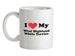 I Love My West Highland White Terrier Ceramic Mug