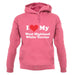 I Love My West Highland White Terrier unisex hoodie