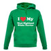 I Love My West Highland White Terrier unisex hoodie