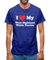 I Love My West Highland White Terrier Mens T-Shirt