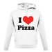 I Love Pizza unisex hoodie