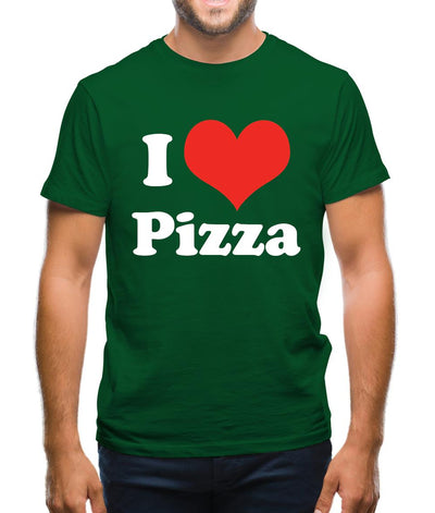 I Love Pizza Mens T-Shirt