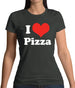 I Love Pizza Womens T-Shirt