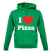 I Love Pizza unisex hoodie