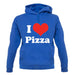 I Love Pizza unisex hoodie