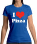 I Love Pizza Womens T-Shirt