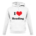 I Love Reading unisex hoodie