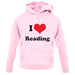 I Love Reading unisex hoodie