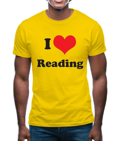 I Love Reading Mens T-Shirt