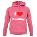 I Love Reading unisex hoodie