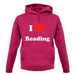 I Love Reading unisex hoodie