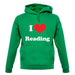 I Love Reading unisex hoodie