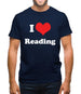 I Love Reading Mens T-Shirt