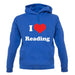 I Love Reading unisex hoodie
