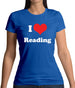 I Love Reading Womens T-Shirt