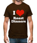 I Love Roast Dinners Mens T-Shirt