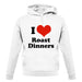 I Love Roast Dinners unisex hoodie