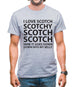 I Love Scotch Scotchy Scotch Scotch Mens T-Shirt