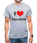 I Love The Gym Mens T-Shirt