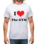 I Love The Gym Mens T-Shirt
