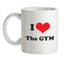 I Love The Gym Ceramic Mug