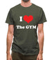 I Love The Gym Mens T-Shirt